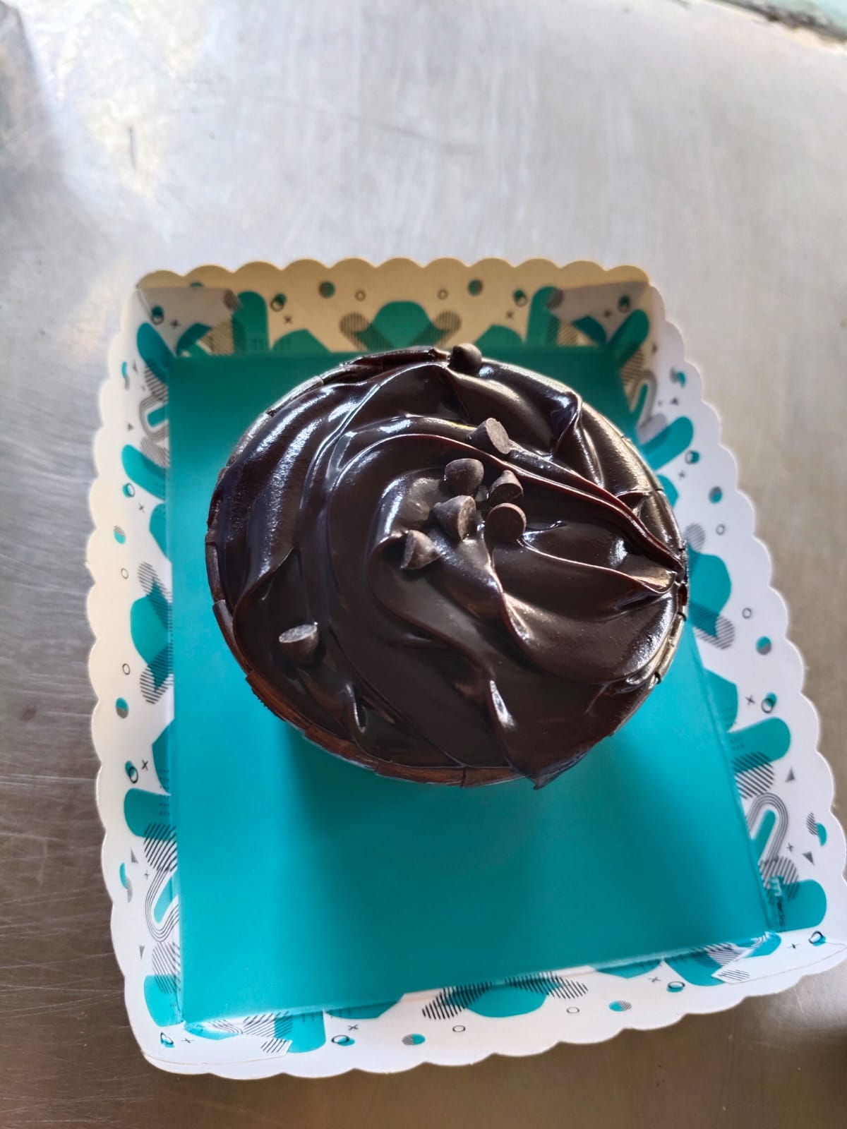 Pudding Dark Chocolate Pastry